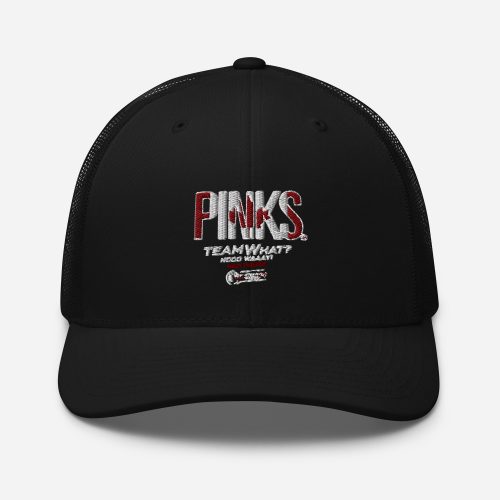 PINKS CANADA Black Trucker Hat
