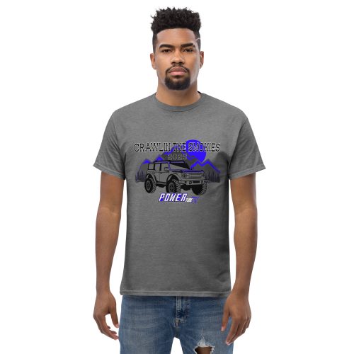 Crawlin the Smokies Bronco T shirt Grey