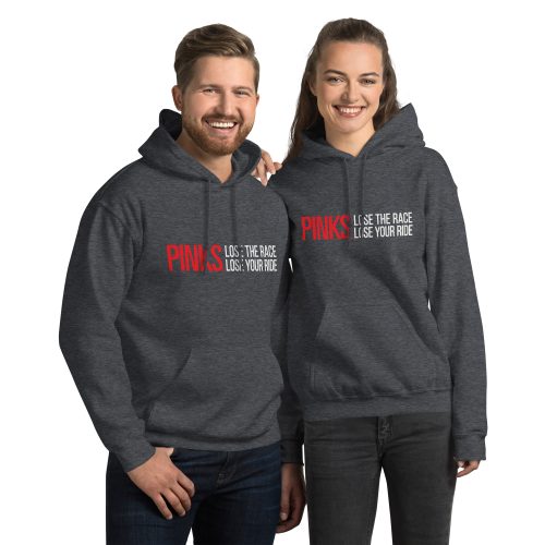 PINKS Lose the Race Dark Grey Unisex Classic Hoodie