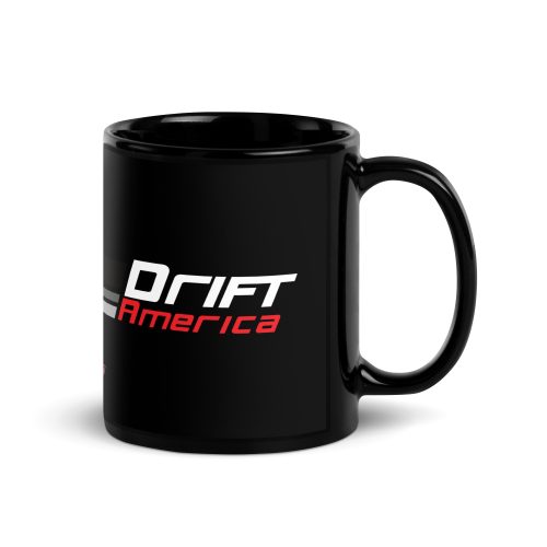 Drift America Black Glossy Mug