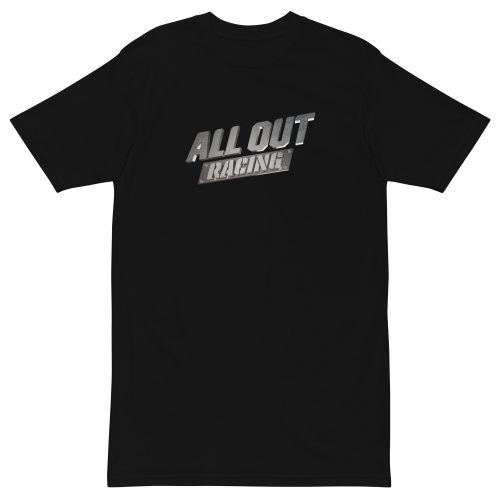 ALL OUT RACING Men’s premium heavyweight tee