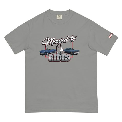 Married to the Rides Unisex garment-dyed heavyweight t-shirt