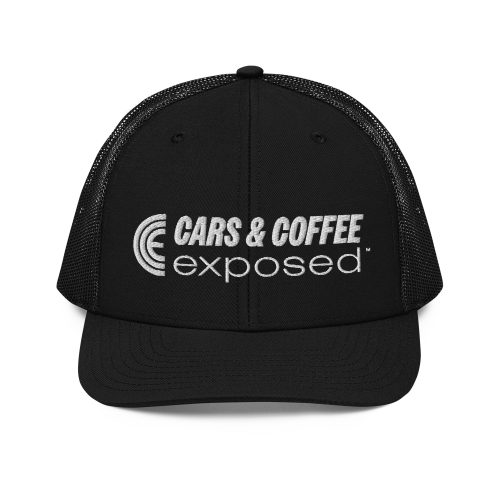 Cars and Coffee Exposed Trucker Cap