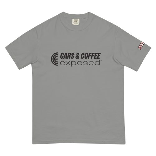 Cars and Coffee Exposed Unisex garment-dyed heavyweight t-shirt