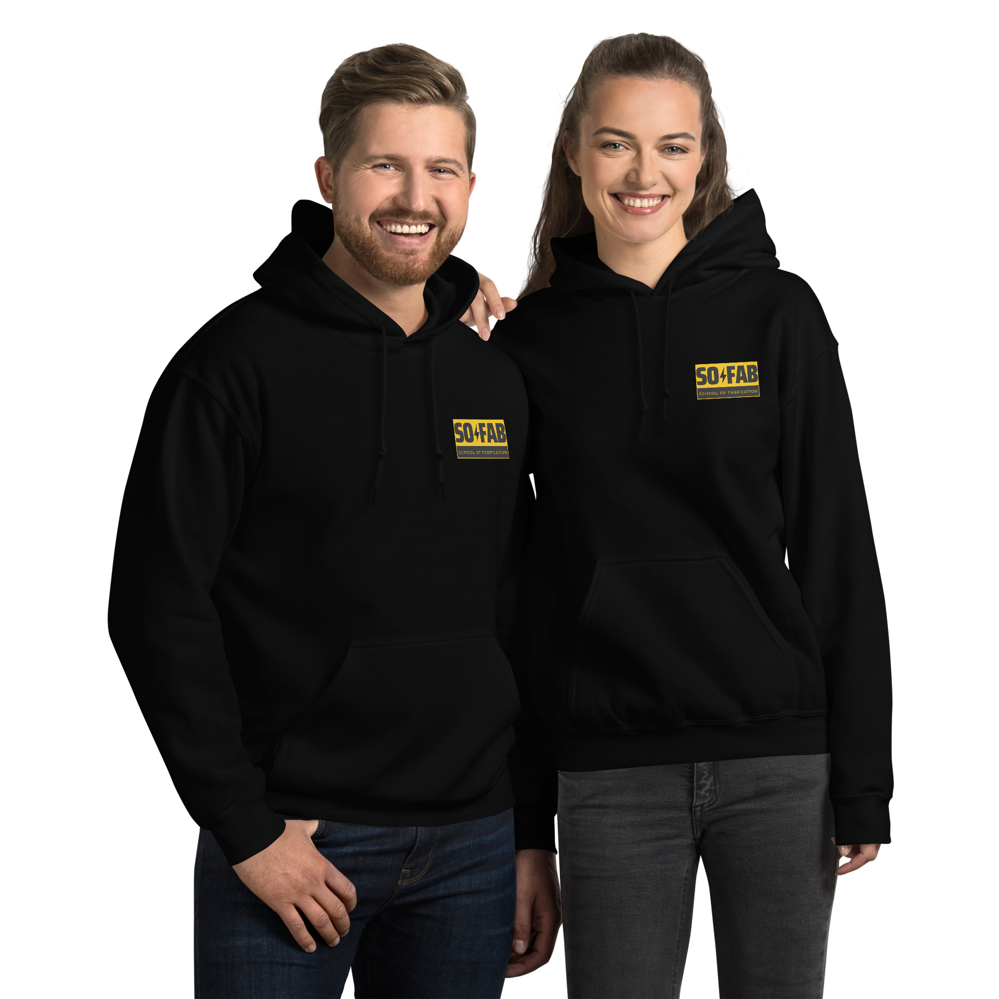 School of FAB Unisex Hoodie - Image 2