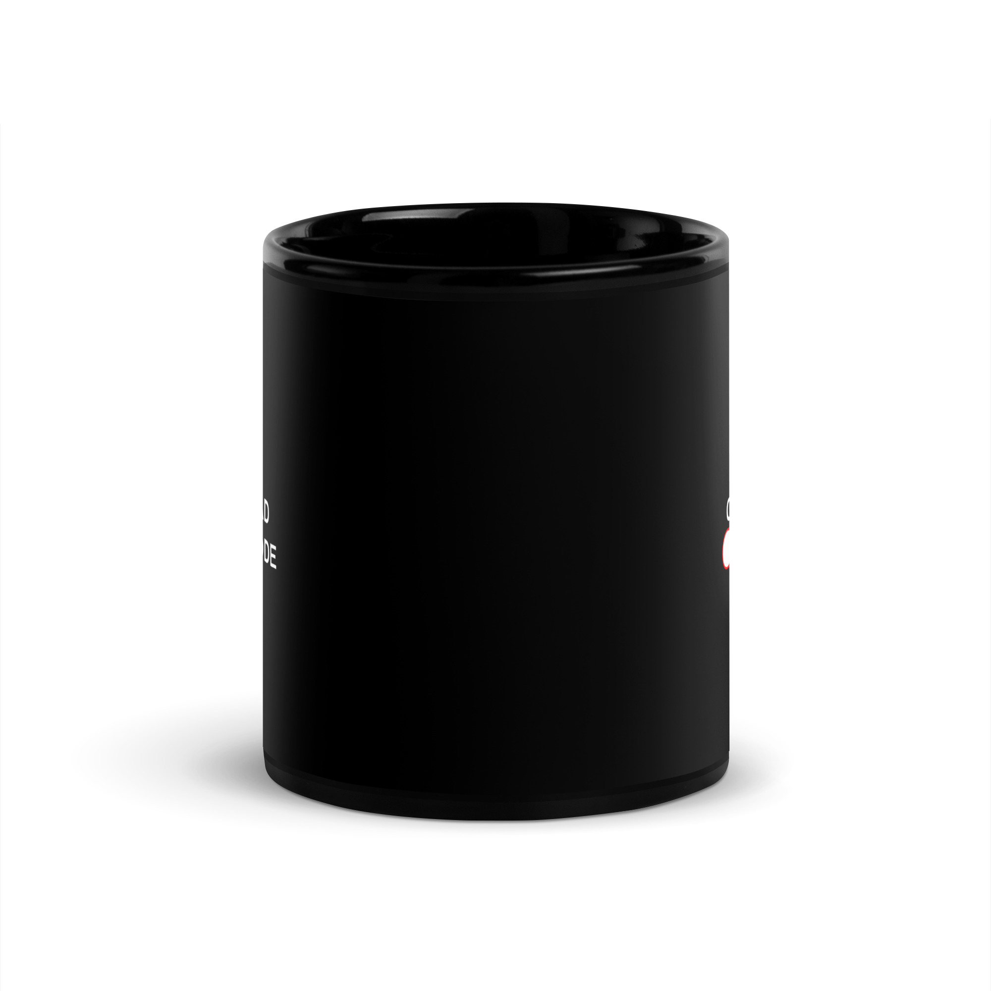 Off Road Attitude Gear Black Glossy Mug - Image 3