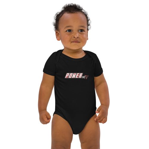 POWERtube TV Organic cotton baby bodysuit